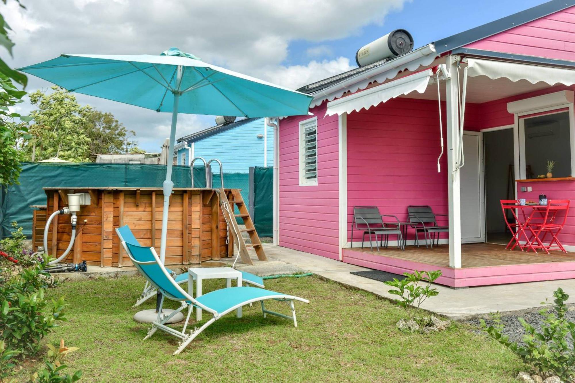 Les jardins de CHANTILLY -Bungalows avec jardins et piscines privées Baie-Mahault Extérieur photo